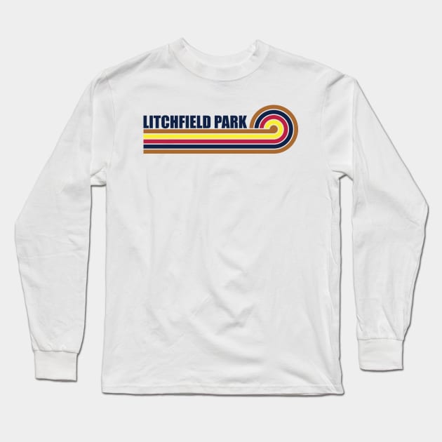 Litchfield Park Arizona horizontal sunset Long Sleeve T-Shirt by DPattonPD